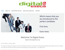 Tablet Screenshot of digitalexecs.com